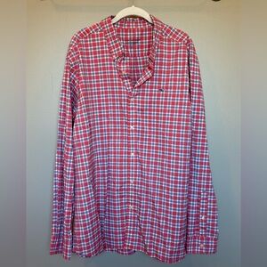 Men’s Vineyard Vines Performance XXL Classic Fit Whale Shirt